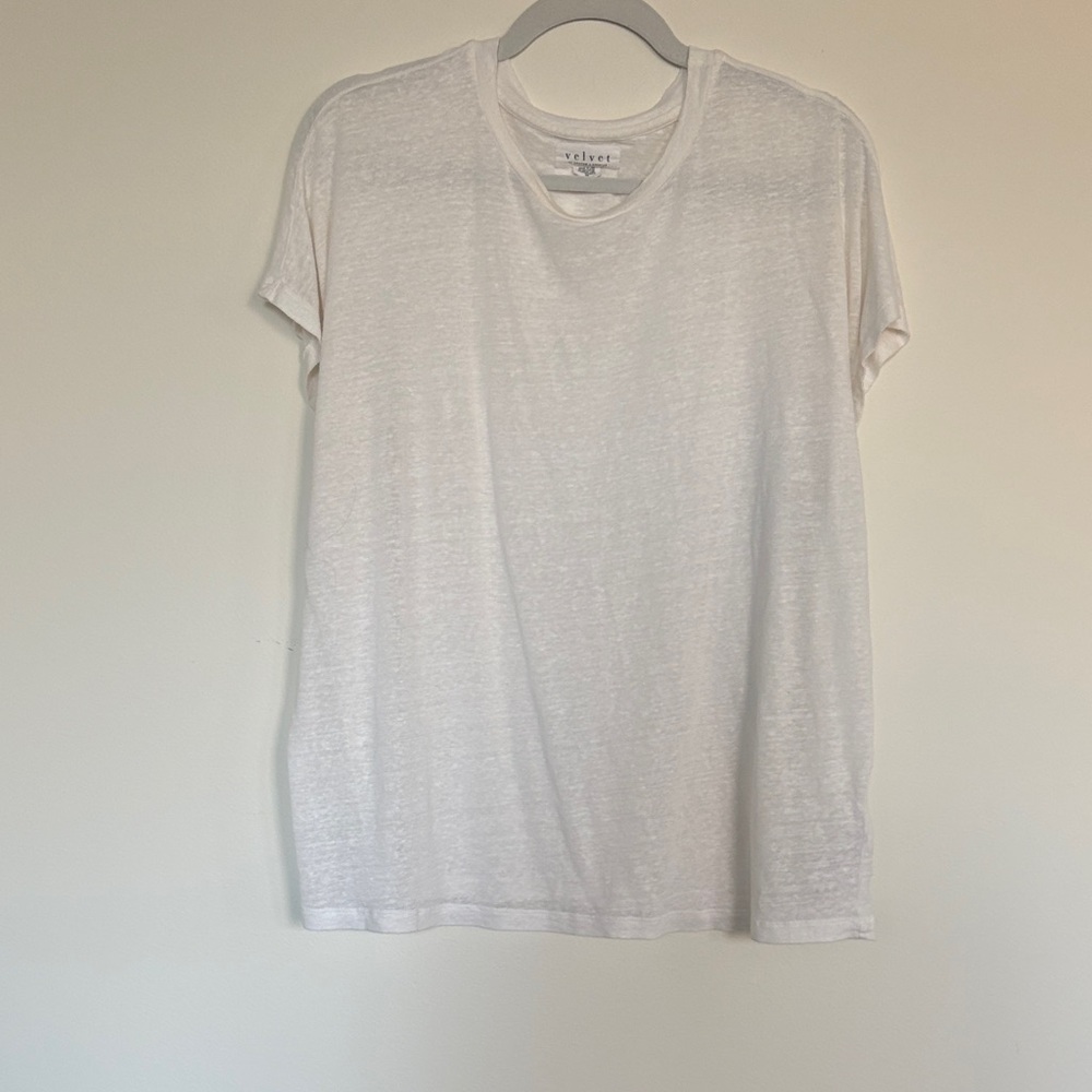 Velvet women’s Classic White Tee